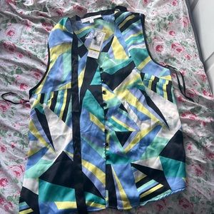 Brand new women nine west top 
Size 14
